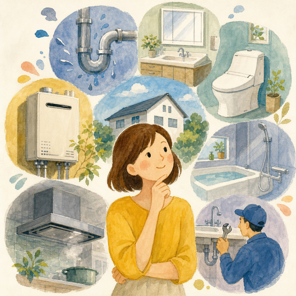 yuliebeで考える水回り7項目の頼み先