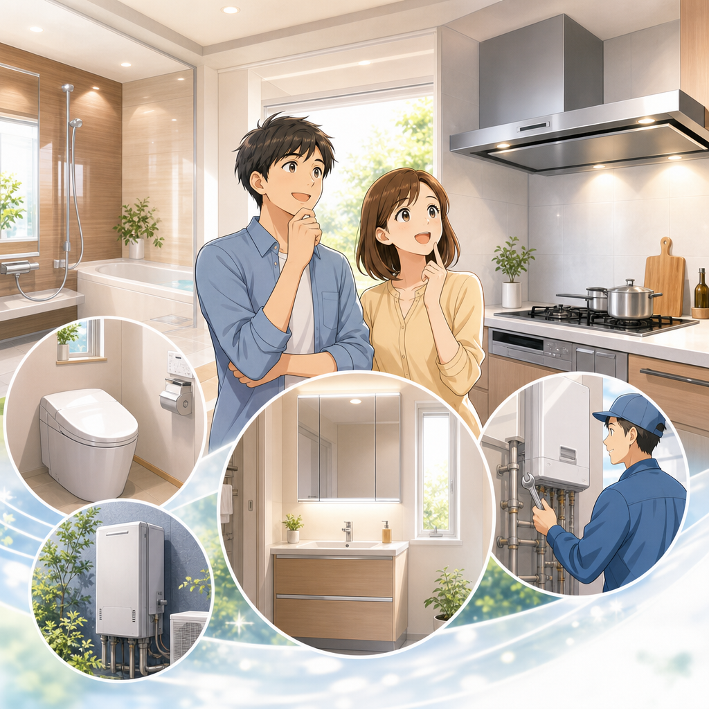 レンジフードまで含める水回りリフォームの考え