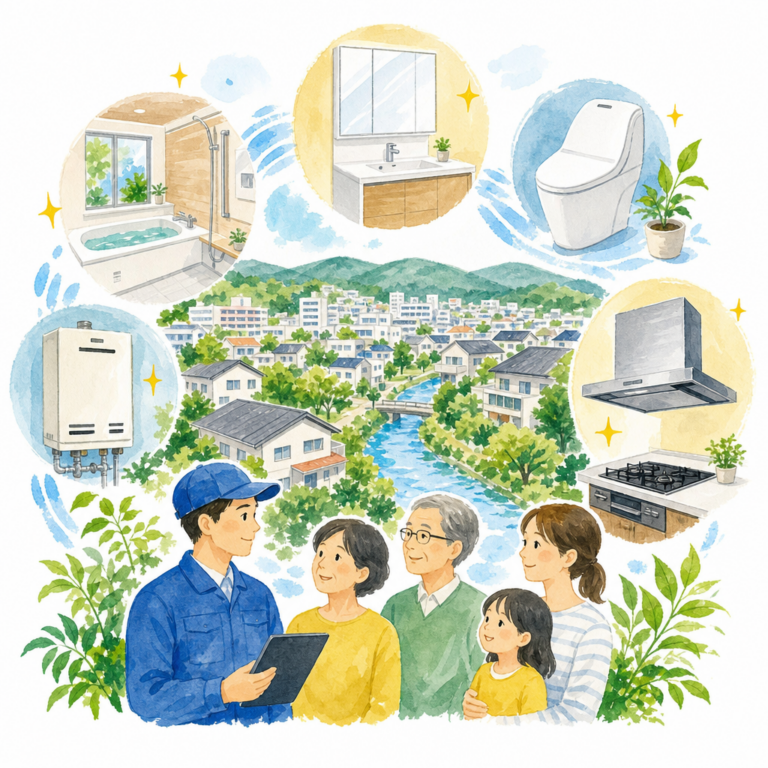 yuliebeの地域での取り組みと水回りの備え