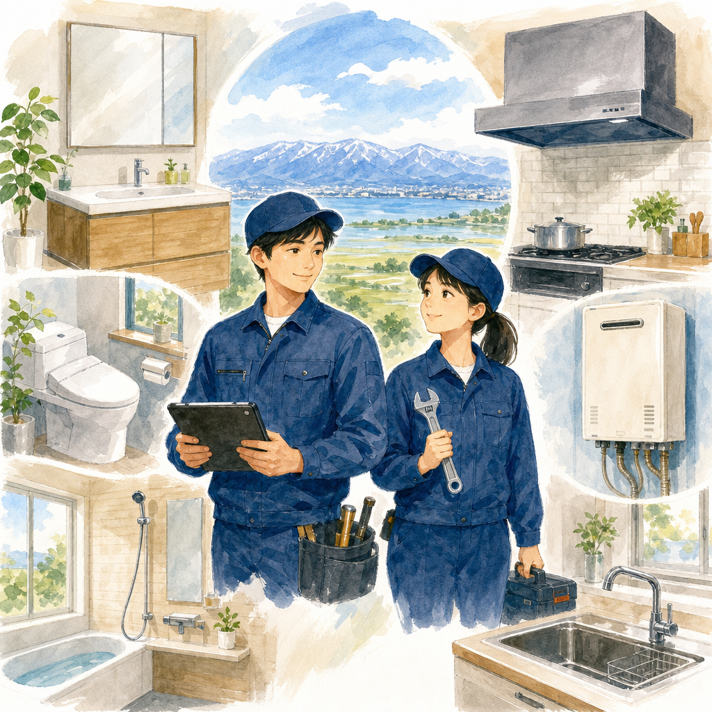 新潟の水回り不調にyuliebeができる実務対応